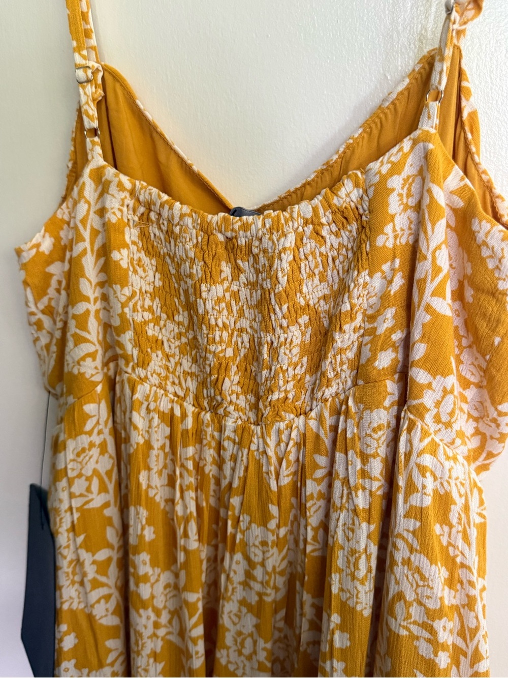 Lulu's Yellow Floral Maxi Sundress - Picture 3 of 3